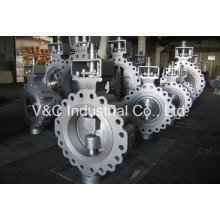 Lug Type Butterfly Valve with Worm Gear Box